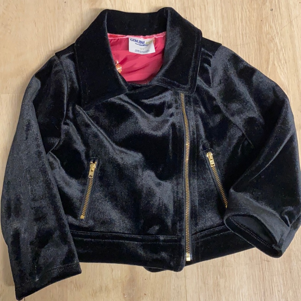 Beautiful motorcycle jacket for girl